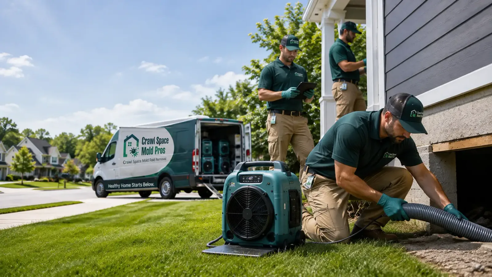 Crawl Space Mold Removal in Eskridge, KS